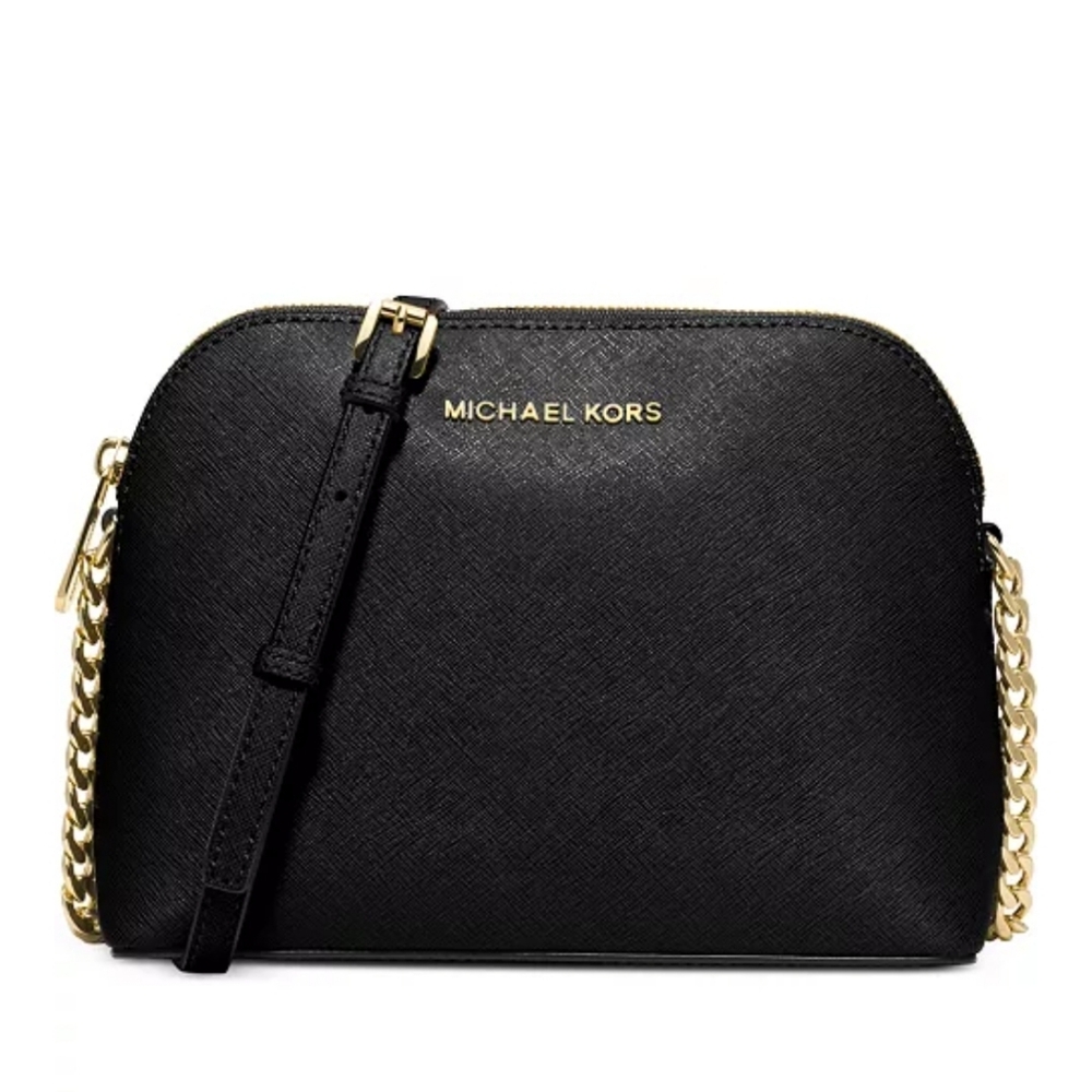Michael Kora Cindy Saffiano Dome Crossbody